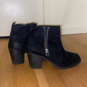 Black Heeled Booties